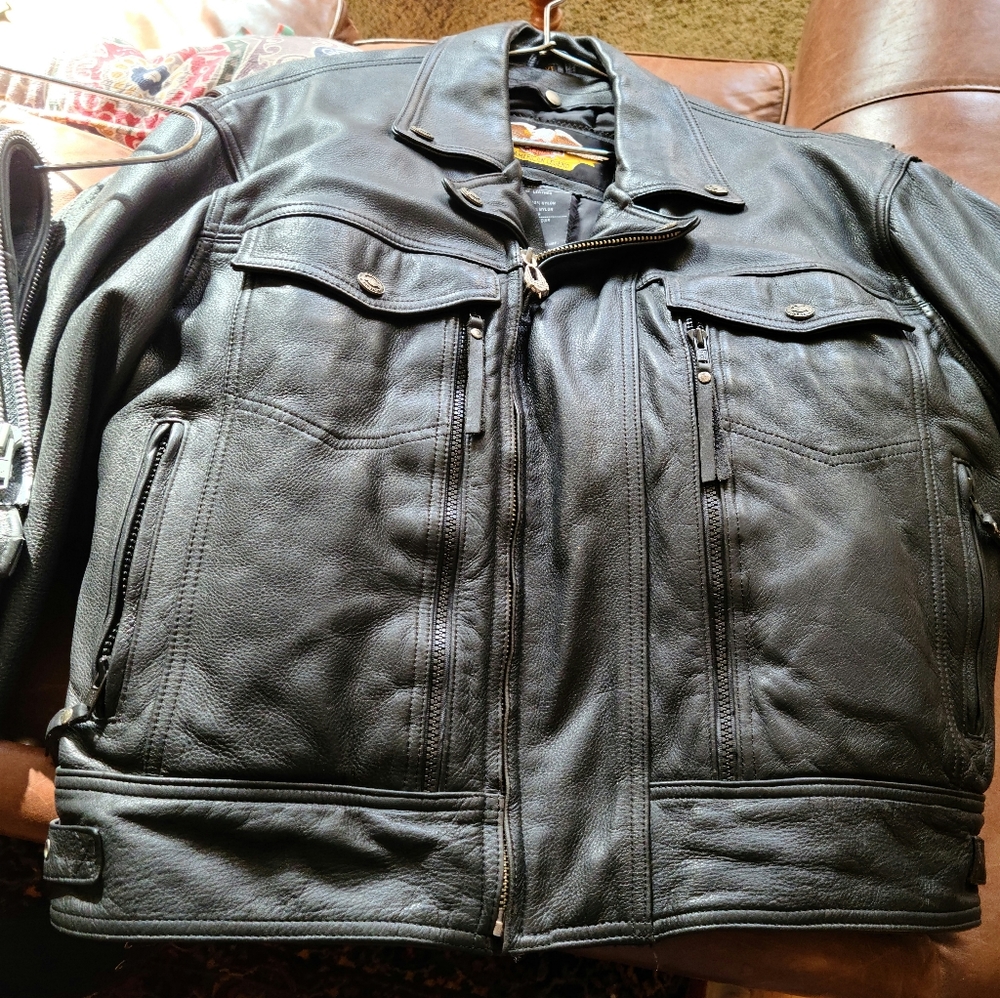 Men's Harley-Davidson Nevada Style leather jacket